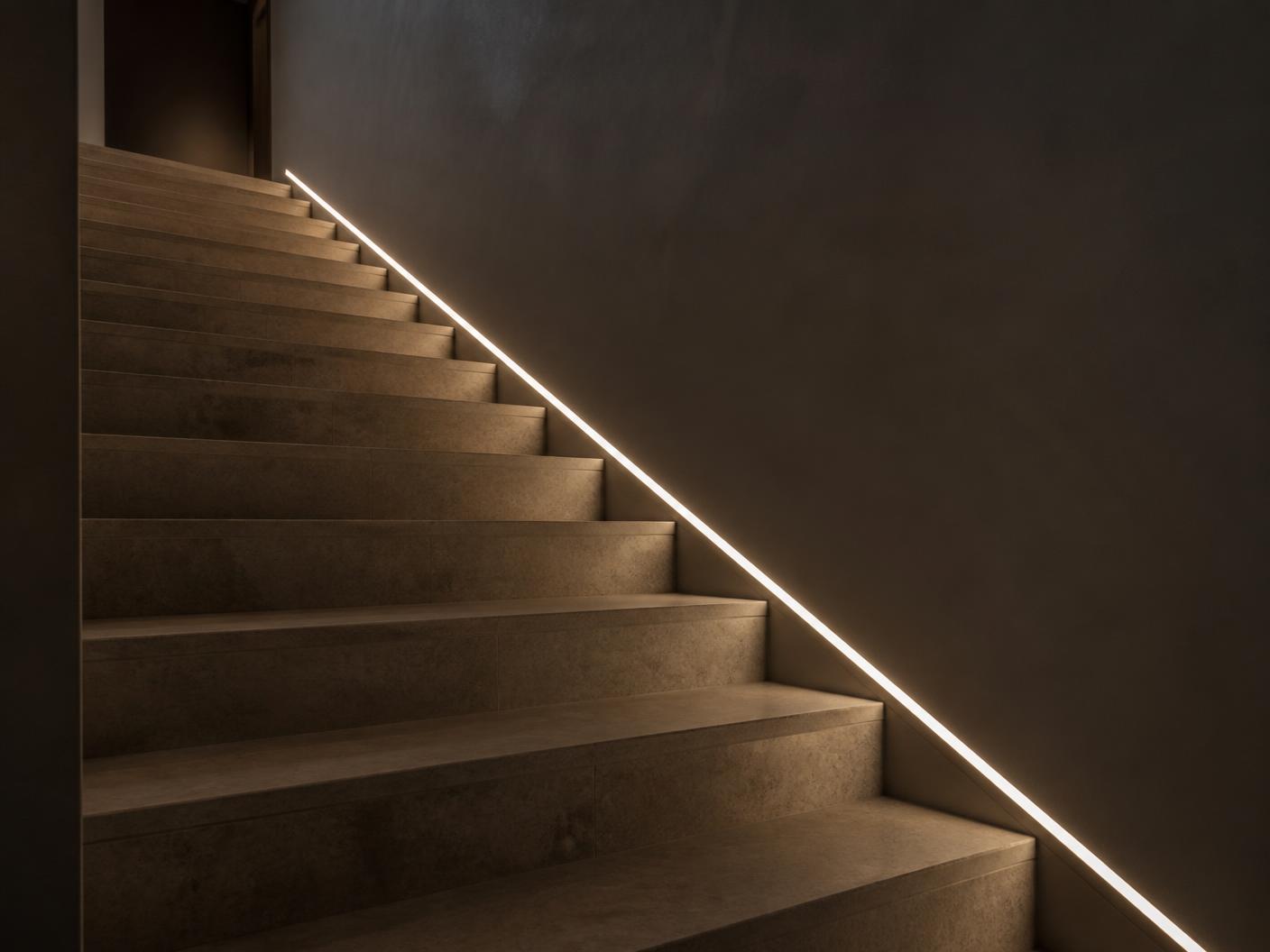 Staircases — architectural LED strip lighting, image 3