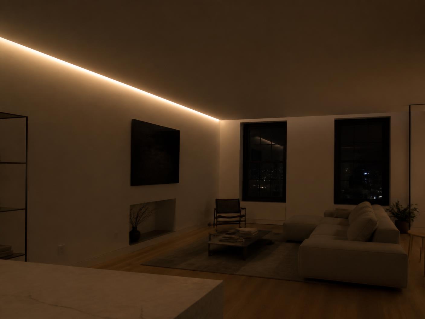 Interior Spaces — architectural LED strip lighting, image 2