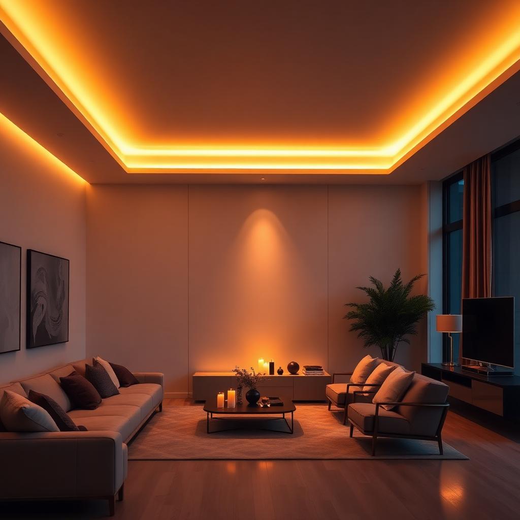 2700K Soft White LED lighting example