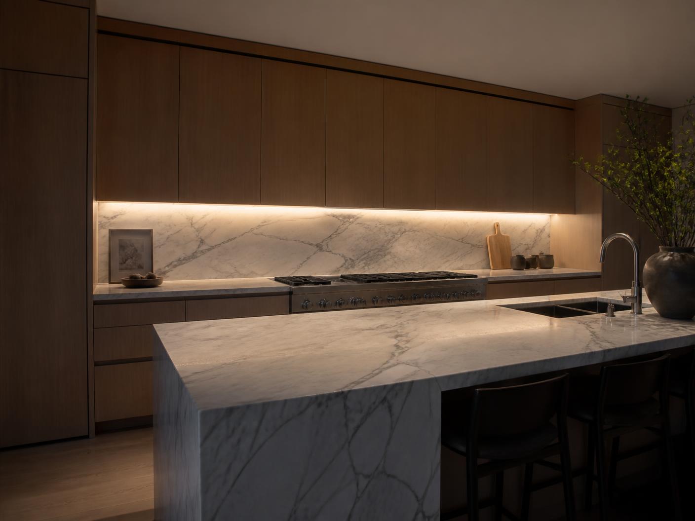 Kitchens — architectural LED strip lighting, image 2
