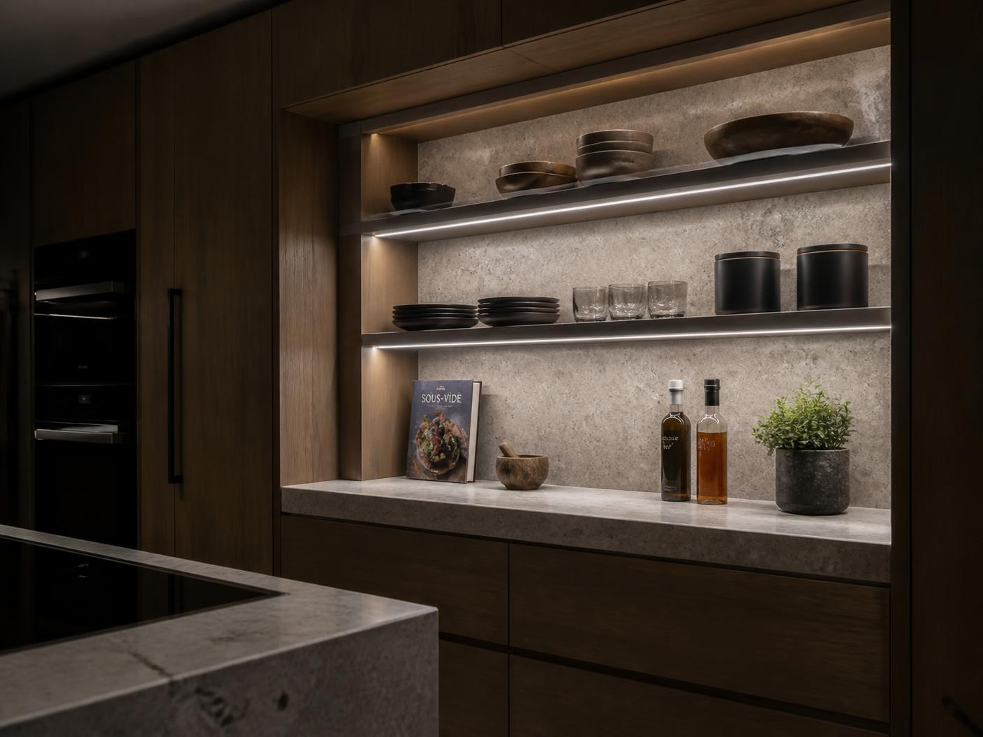 Kitchens — architectural LED strip lighting, image 4