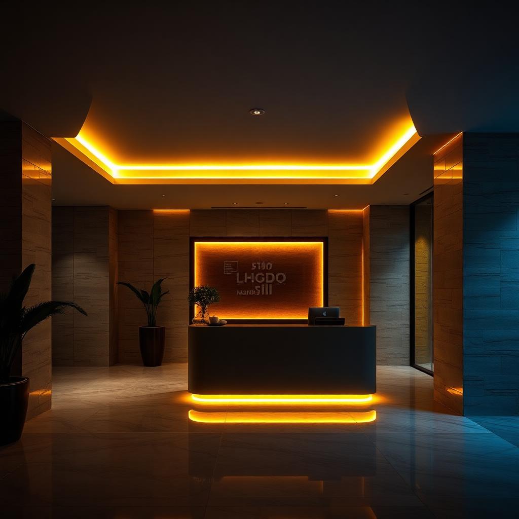 Hospitality — architectural LED strip lighting, image 2